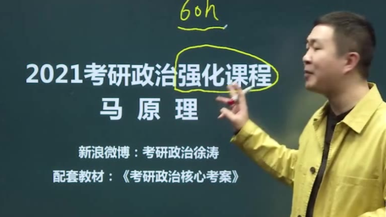 2021年考研政治强化